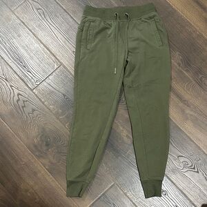 Athletic Works Olive Green Track Pants